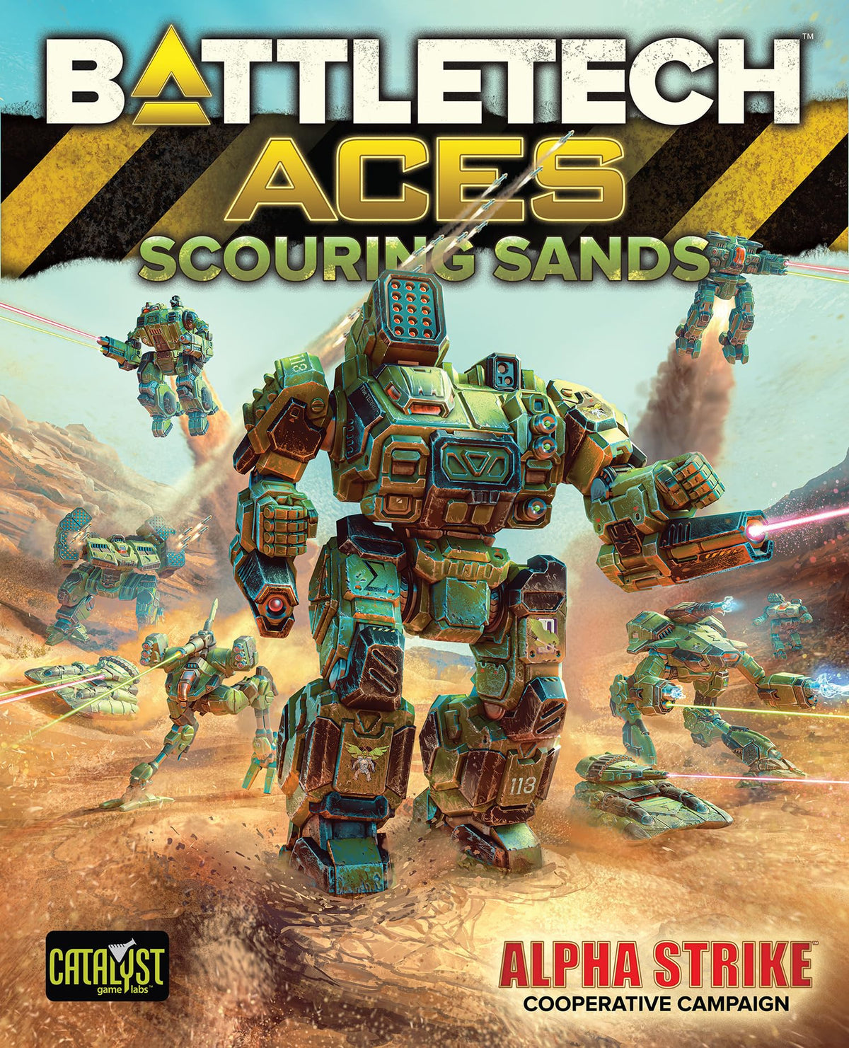 Catalyst BattleTech Aces Scouring Sands miniatures for immersive desert campaigns