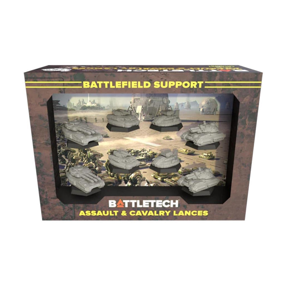 Catalyst BattleTech Battlefield Support Assault Cavalry miniatures enable dynamic lances on the tabletop