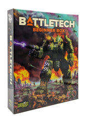 Catalyst BattleTech Beginner Box with two miniatures for quick-start battles