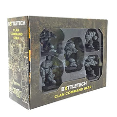 Catalyst Battletech Clan Command Star Summonder miniature displayed for strategic play.