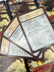 Catalyst Game Labs Battlefield Support Deck Revised minefield card enables tactical control during battles