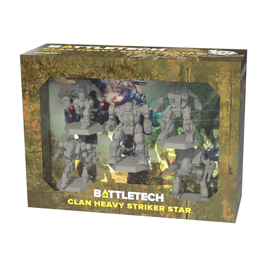 Catalyst Game Labs BattleTech Gargoyle miniature for immersive Clan Heavy Striker play