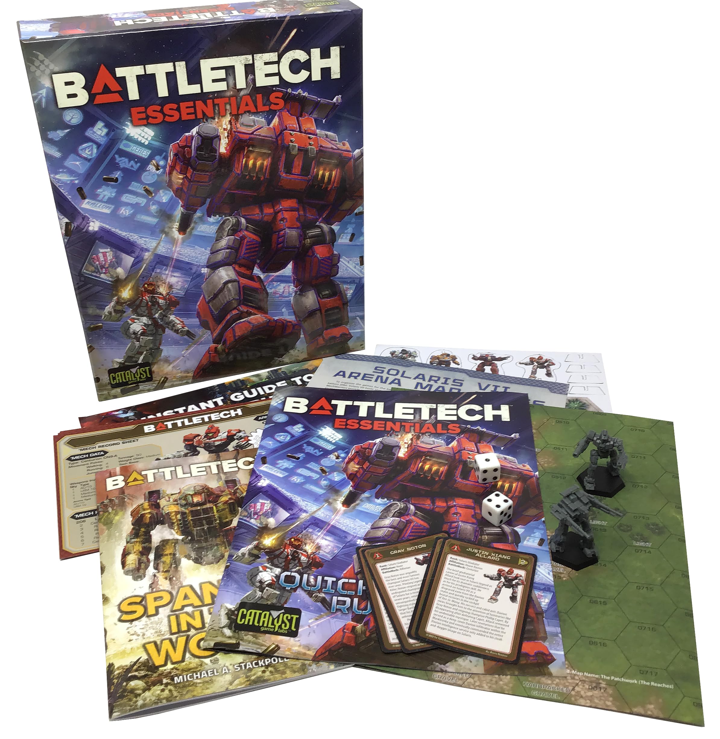Catalyst Game Labs BattleTech Essentials Yen-Lo-Wang miniature for epic duels