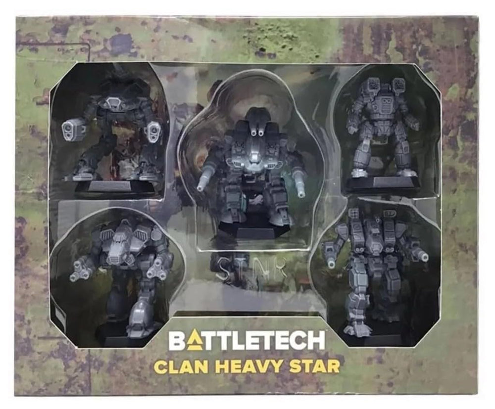 Catalyst Game Labs Battletech Mini Force Pack Stone Rhino miniature for mid-range combat scenarios.