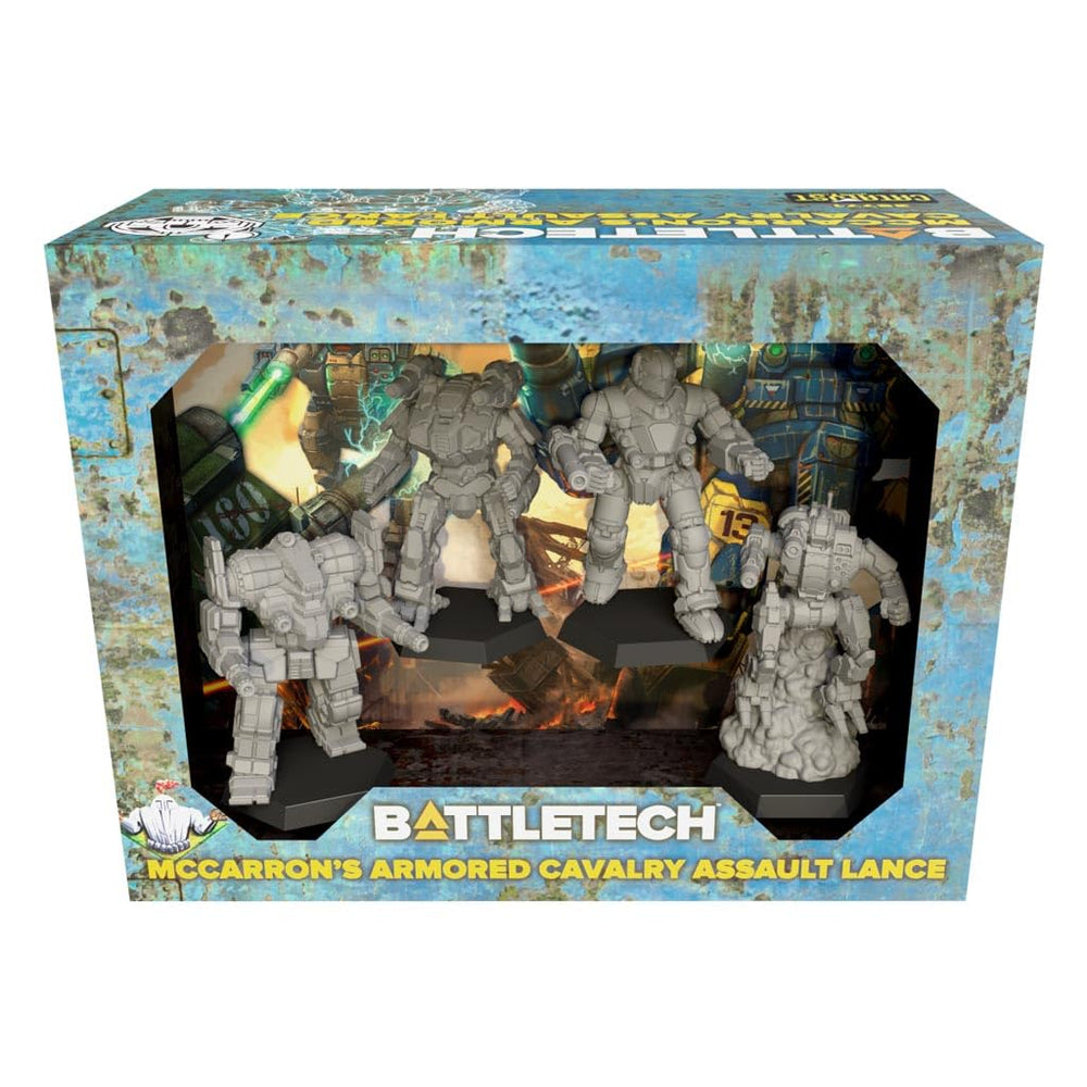 Catalyst Game Labs McCarron's Armored Cavalry ForcePack — Tian-Zong miniature ready for strategic BattleTech battles.