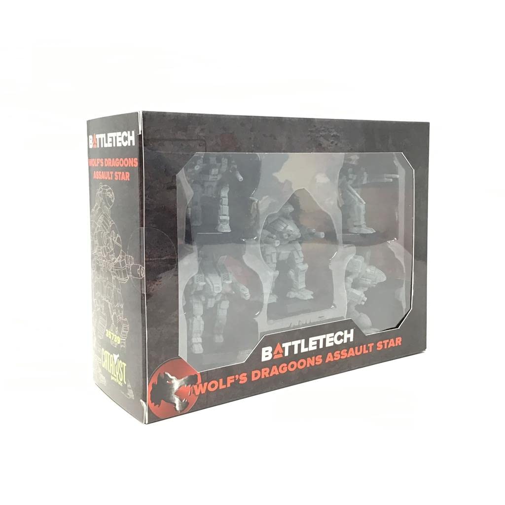 Catalyst Game Labs Wolfs Dragoons annihilator model for tabletop battles.