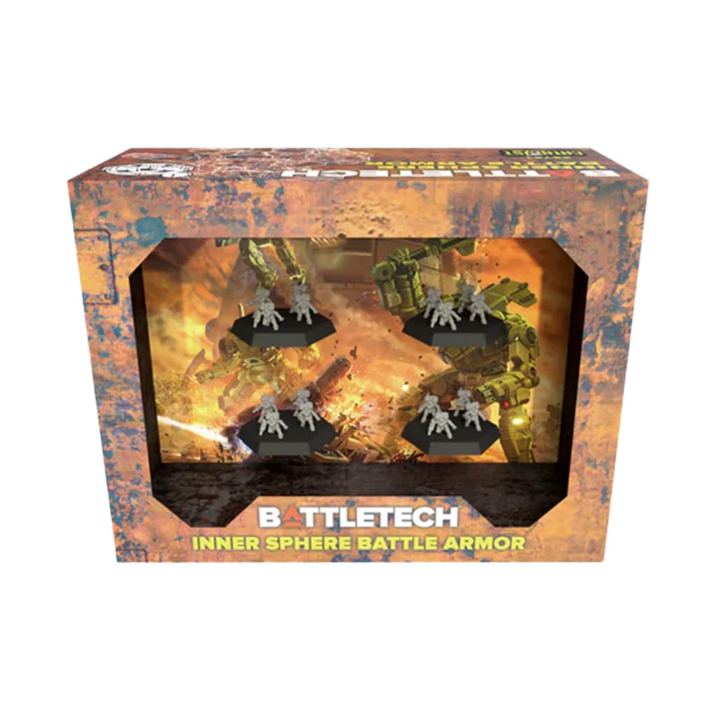Catalyst Battletech Inner Sphere Battle Armor Platoon: ready squads for quick deployment.