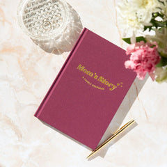 CatchYourDreams journal bound case detail highlighting premium construction