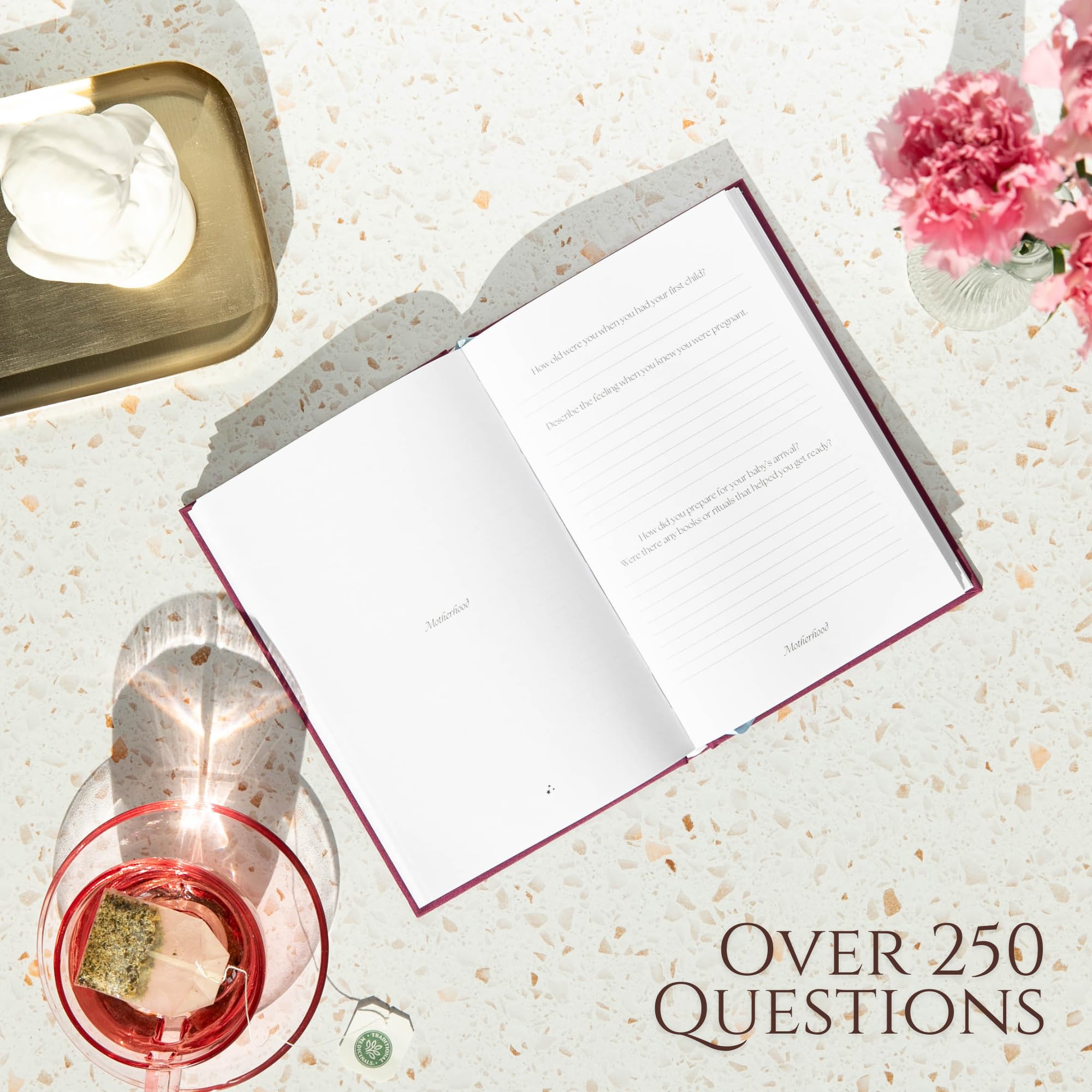 CatchYourDreams Journal with gold foil title for an elegant keepsake
