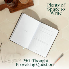 CATCHYOURDREAMS Prompt questions inside guide meaningful storytelling for fathers.