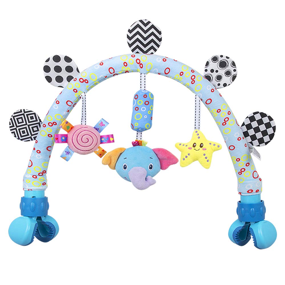Caterbee bassinet arch clip adjustable for easy setup.