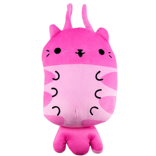 Cats vs Pickles Gumbo 8-inch weighted plush for cozy comfort.