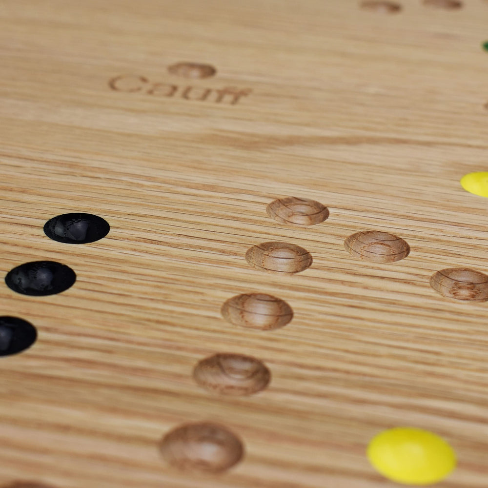 Cauff twelve dice included for quick setup and varied play.
