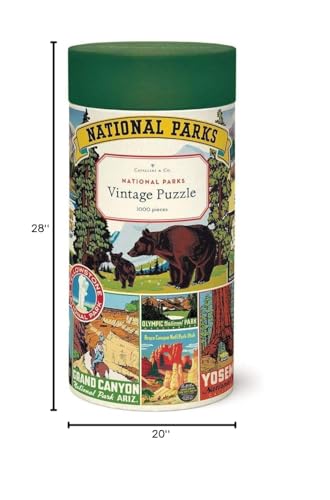 Cavallini Co. puzzle edge detail shows quality and charm
