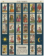 Cavallini & Co. Tarot puzzle muslin bag keeps pieces neat during play.