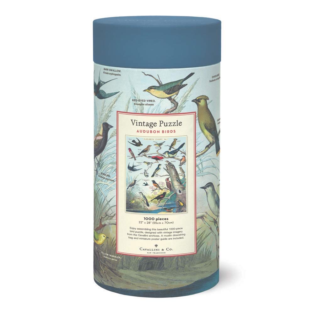 Cavallini & Co tube with muslin bag, keeps pieces organized and protected.