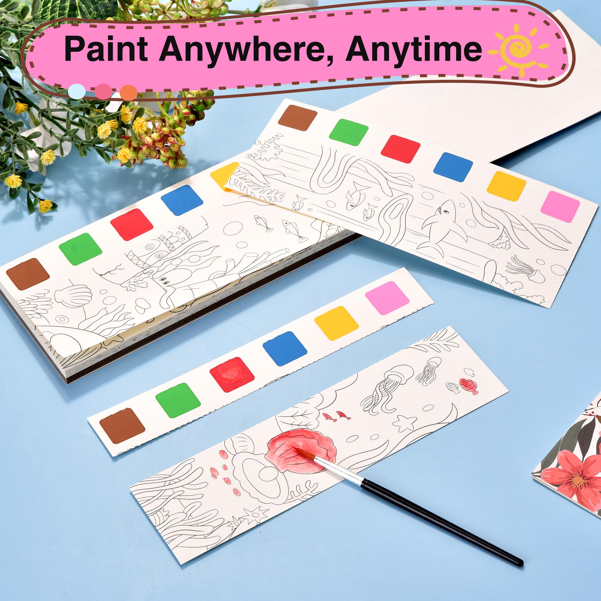 Cavnewt mess-free paint pad – tidy activities during crafts and travel