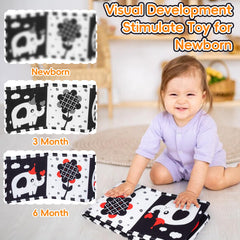 Cawgug baby-safe mirror supports self-discovery during activities.