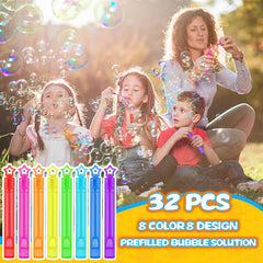 Cawiew gift box design keeps bubble wands organized and spill-free.
