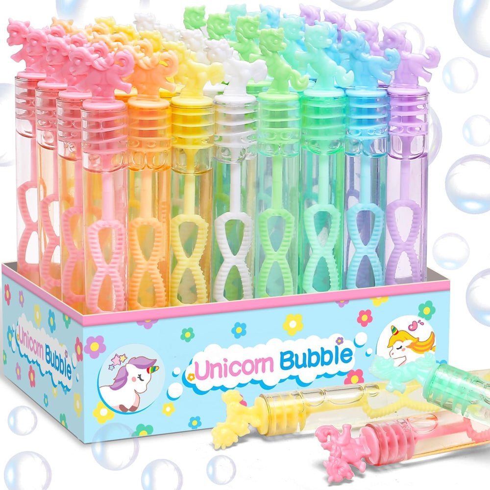 Cawiew mini unicorn bubble wand pastel design 1 for outdoor party fun