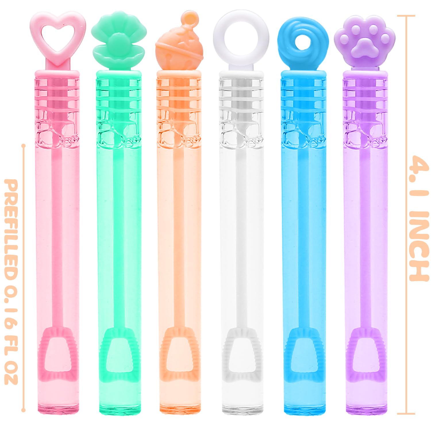 Cawiew pastel bubble sticks multi-color set for festive decor