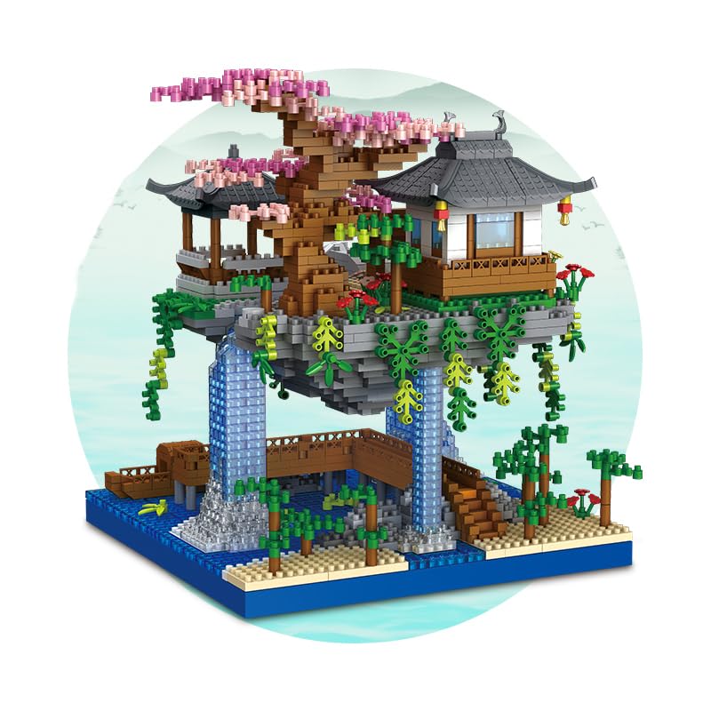 CAXIMSY display-ready cherry blossom bonsai suits living rooms and desks.