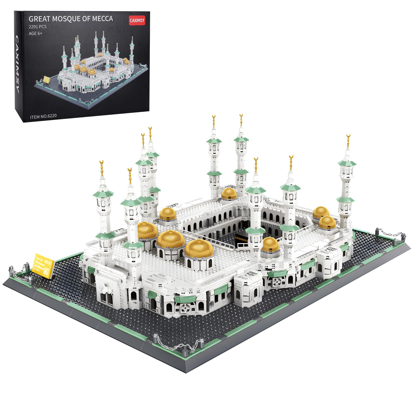 CAXIMSY Great Mosque Mecca blocks form a detailed display model for learning