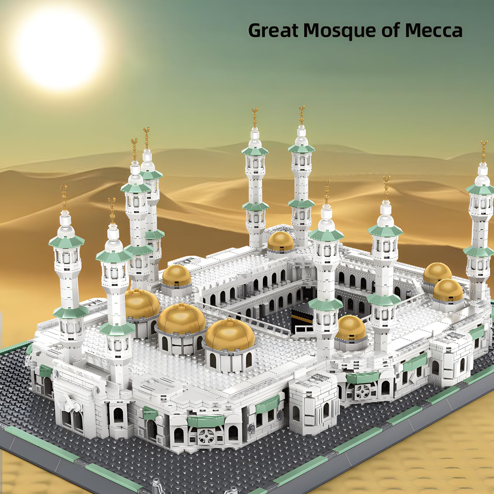 CAXIMSY Mecca Mosque interior structure showcases craftsmanship and educational exploration