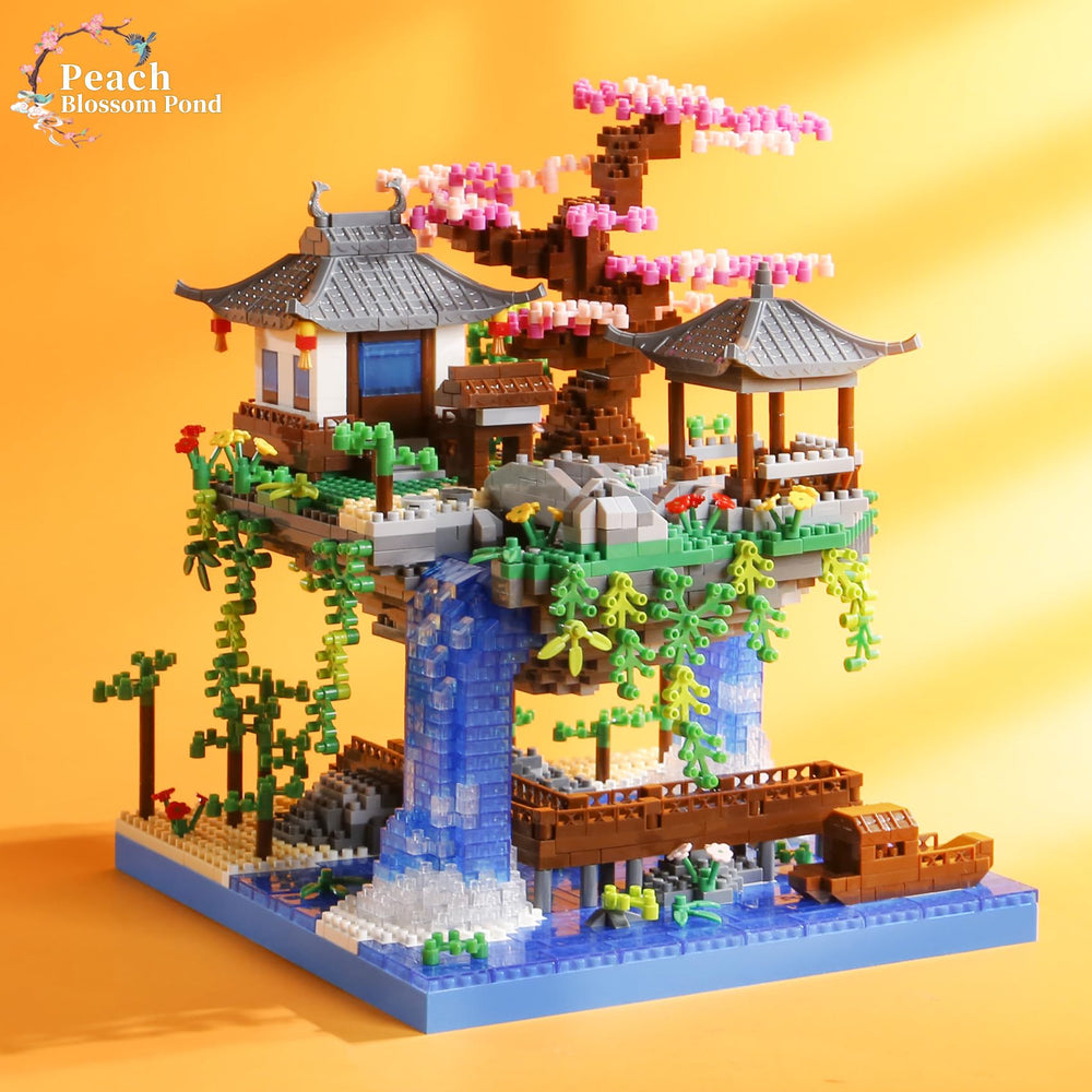 CAXIMSY micro particle blocks offer a challenging building experience for puzzle-loving builders.