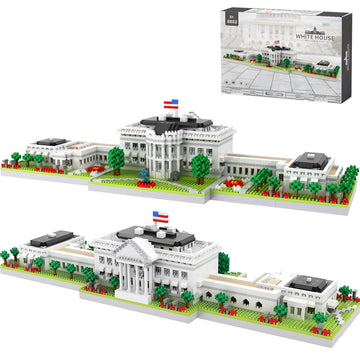 CAXIMSY White House model 3000 pieces for desk display and learning curiosity.