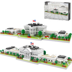 CAXIMSY White House model 3000 pieces for desk display and learning curiosity.