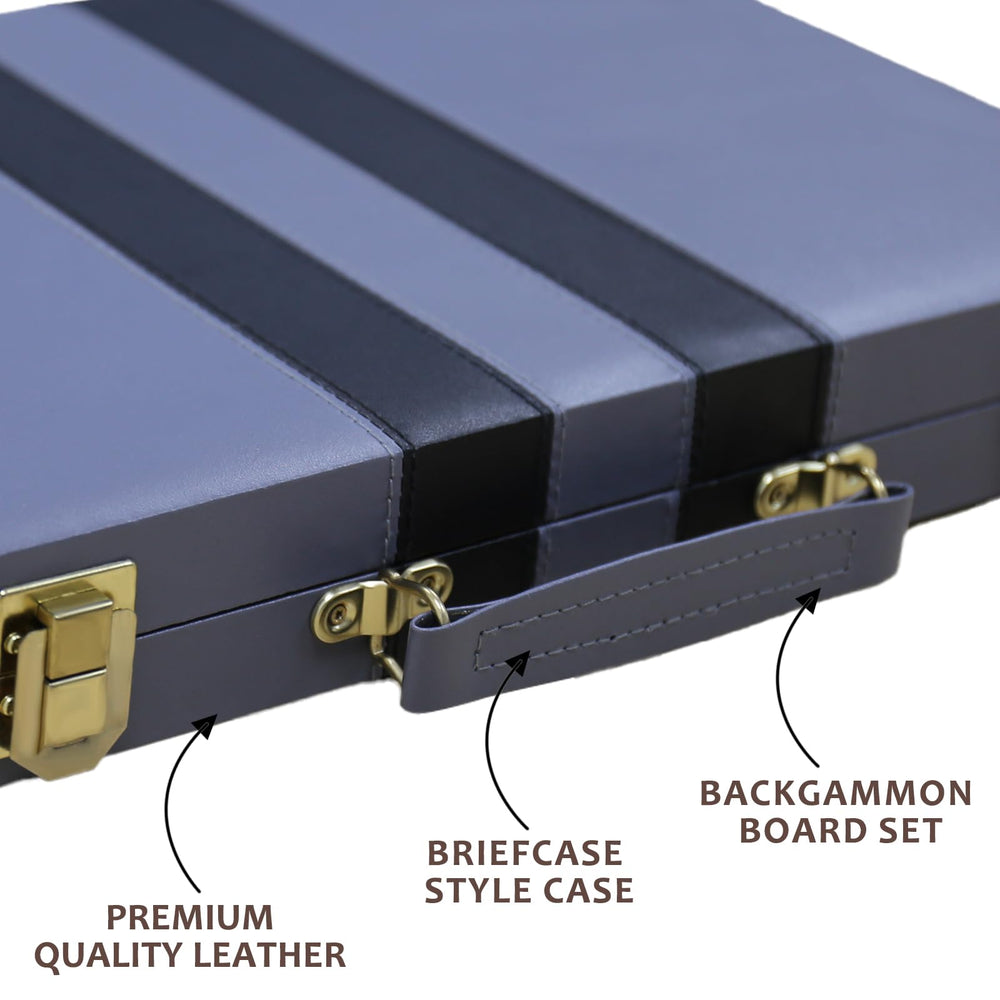 Leatherette points and durable hardware enable precise moves and long-lasting use.