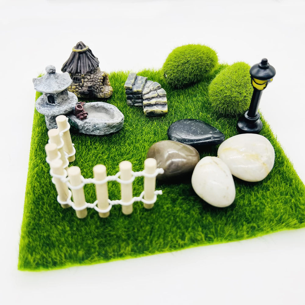 Cayway mini house serves as a focal point in terrariums and displays.