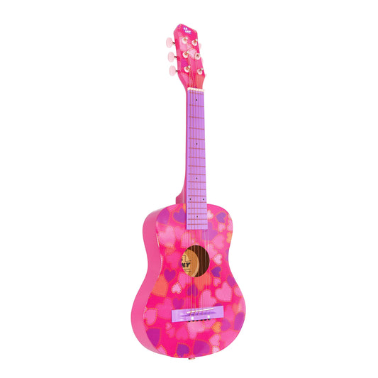 CB SKY neck and fretboard close-up pink, emphasizing comfortable play.