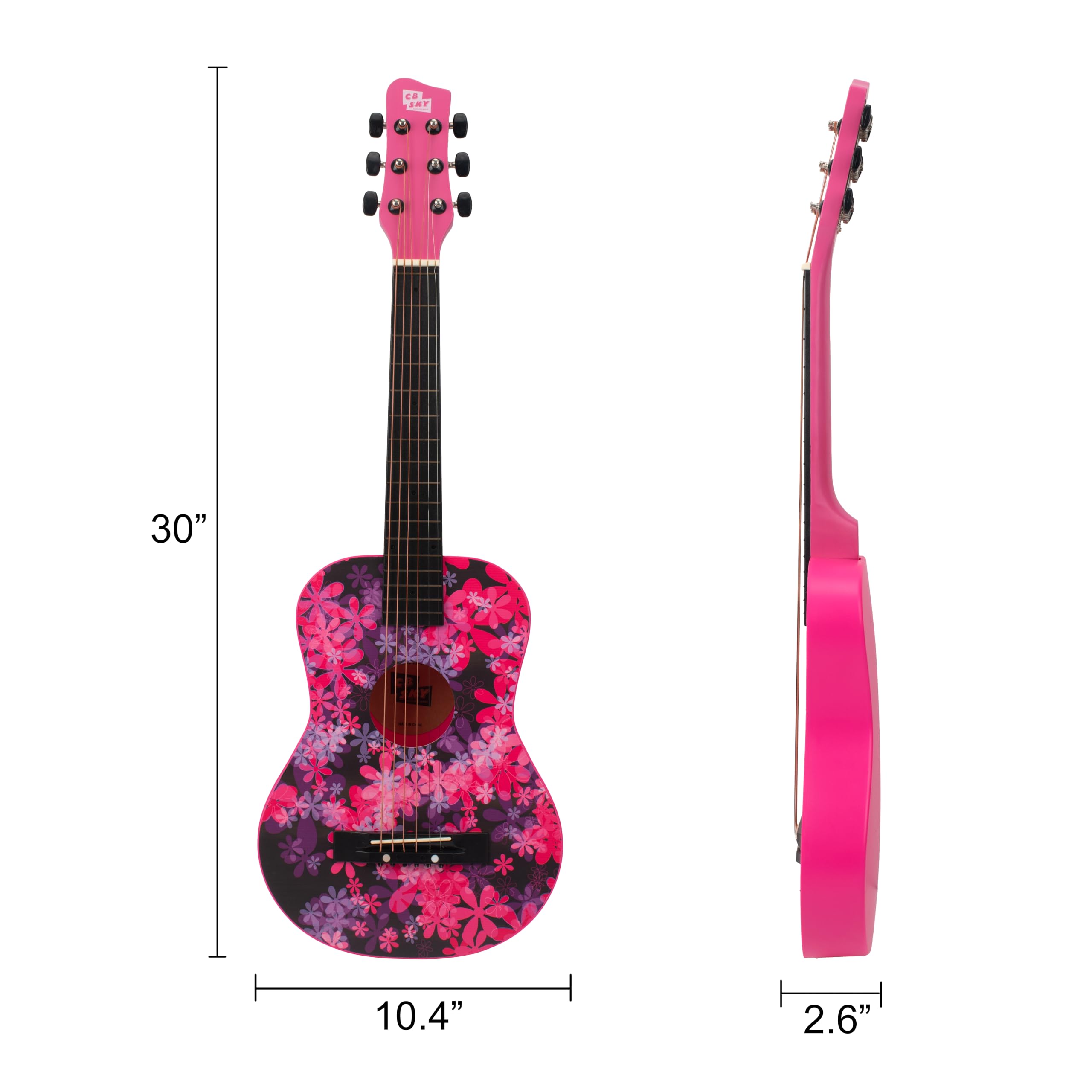 CB SKY wood body with durable child-friendly paint finish.