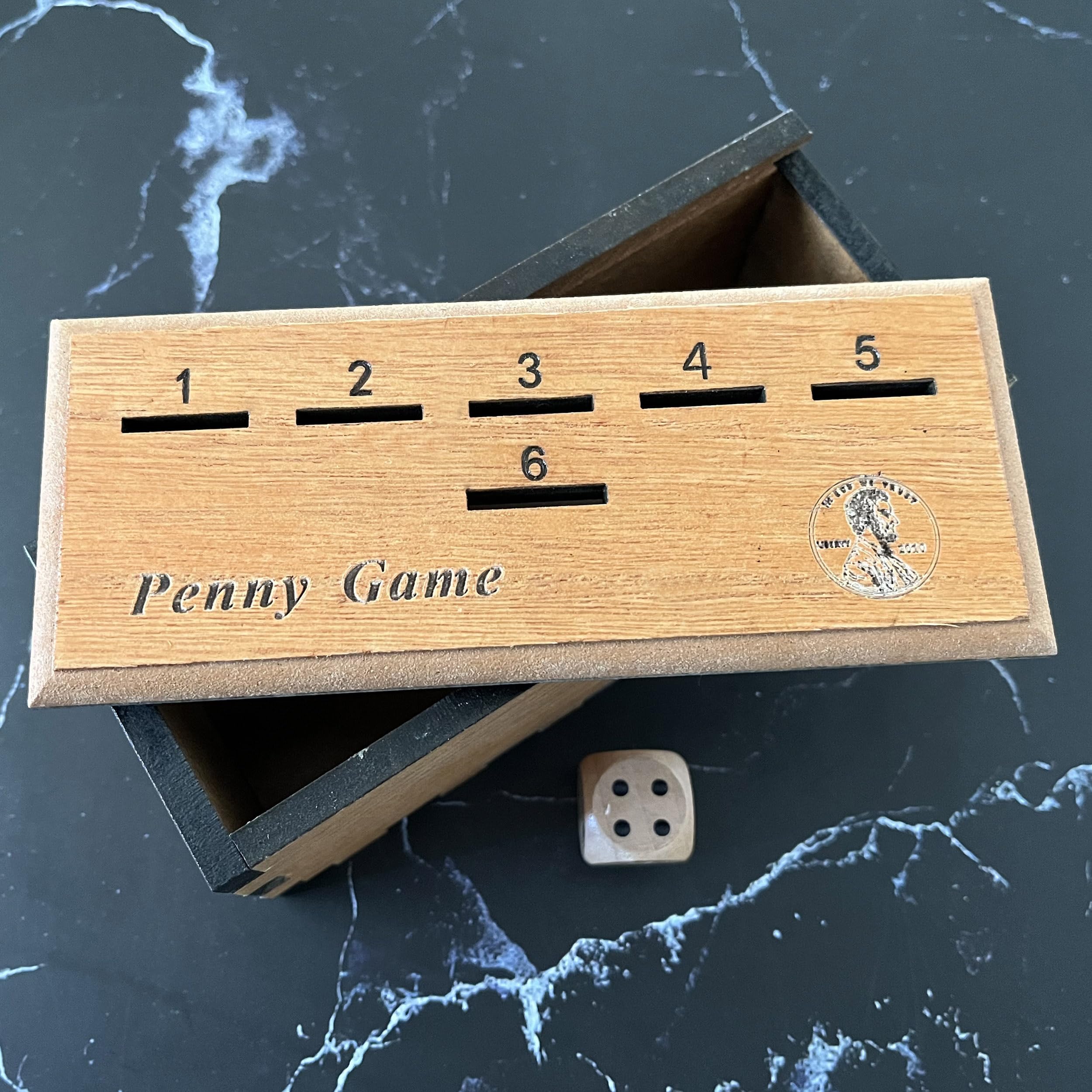 CBLKUS Penny Game coins slot setup shows quick rounds.