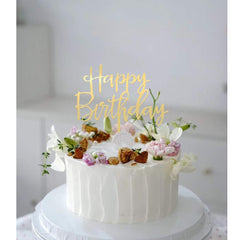 CC TOWN birthday decor topper creates a festive focal point.