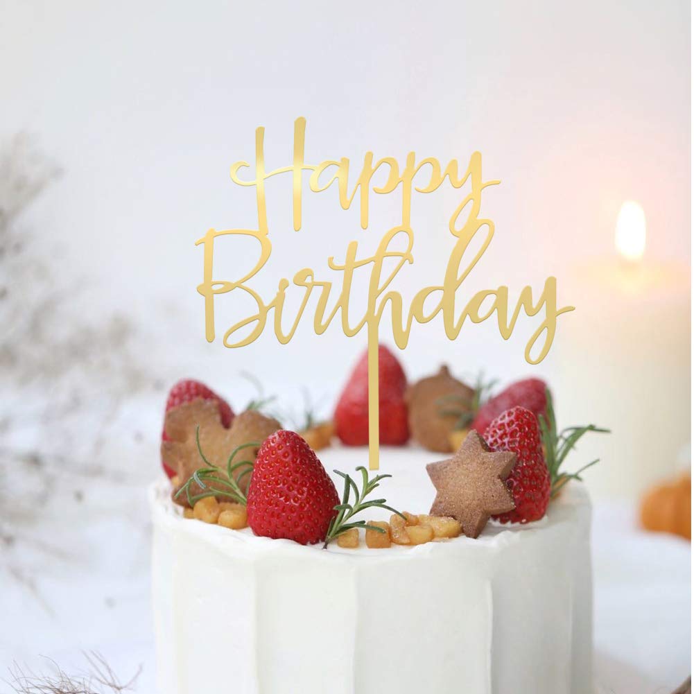 CC TOWN keepsake birthday topper perfect for photos and memories.