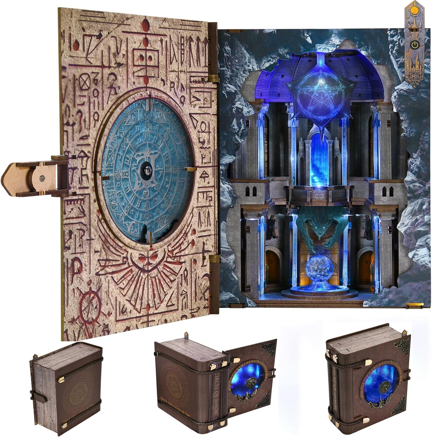CCCDF Book Nook Circle of Magic cover for elegant shelf display.