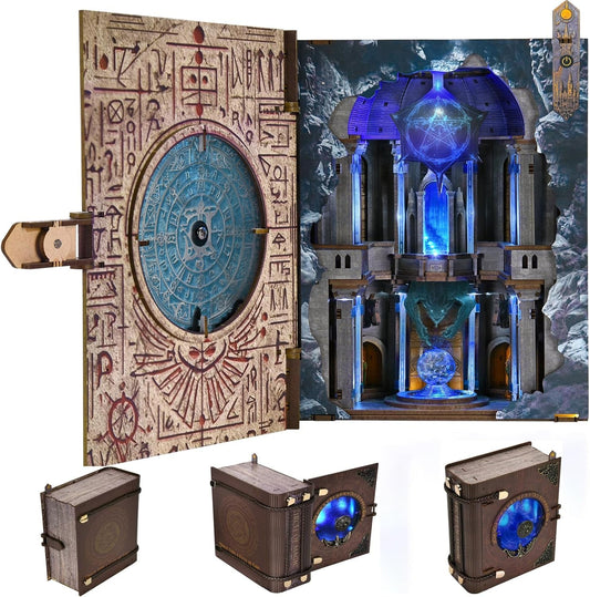 CCCDF Book Nook Circle of Magic cover for elegant shelf display.