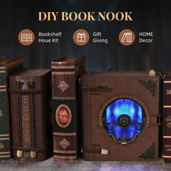 CCCDF Book Nook kit packaging and quality-check note.