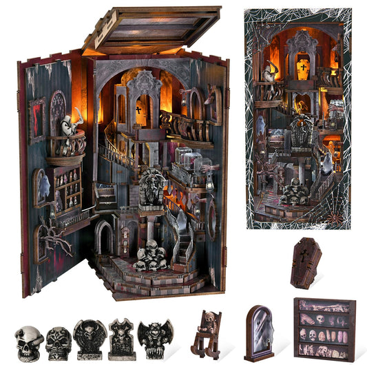 CCCDF Book Nook Haunting Relics cover invites curiosity and style on a shelf