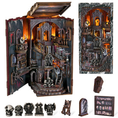CCCDF Book Nook Haunting Relics cover invites curiosity and style on a shelf