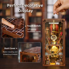 CCCDF Book Nook Kit: DIY parts together, satisfying puzzle for teens and adults.
