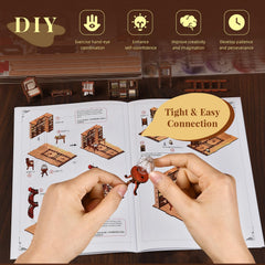CCCDF Book Nook Room Decor enhances desks and reading corners