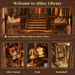 CCCDF Book Nook Wooden Puzzle invites hands on assembly and curiosity