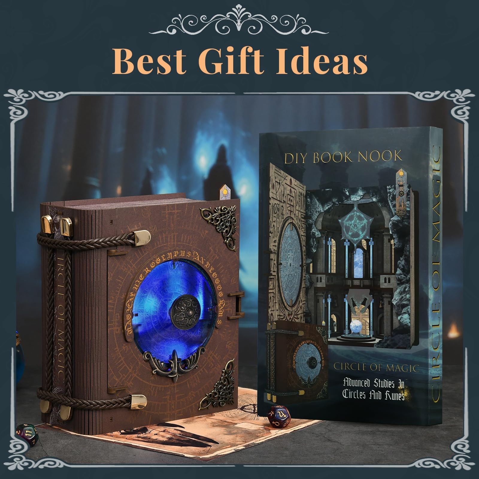 A unique decorative gift idea for art lovers and miniaturists.