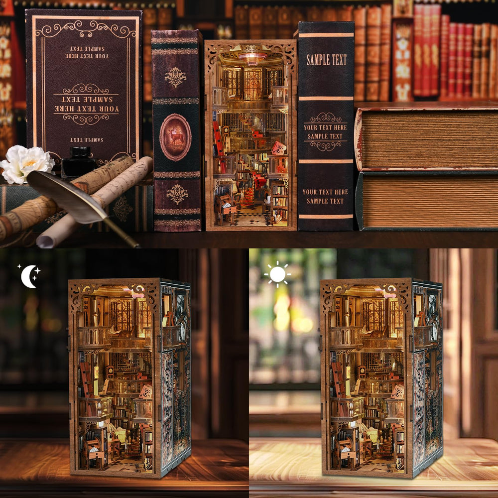 CCCDF Premium wood materials contributing to long-lasting booknook components.