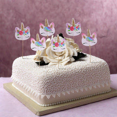 CCINEE Easy-to-use cupcake toppers for quick party prep