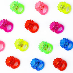 CCINEE rings are individually wrapped for hygienic party favors.